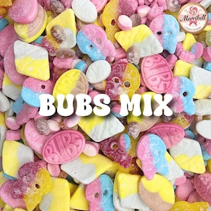 Bubs Schwedische Süßigkeiten, Vegan Pick and Mix Süßigkeiten, Gastgeschenke, Halal, Glutenfrei