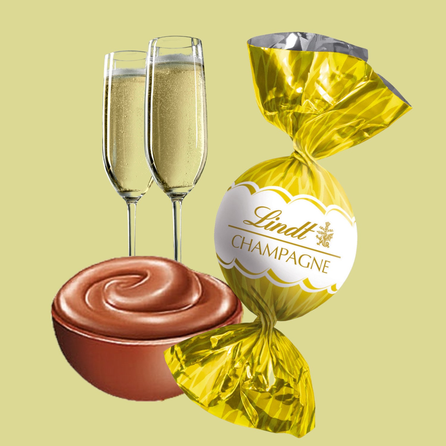 Lindt Champagne Milk Chocolate Truffles, Lindt Chocolate Gifts