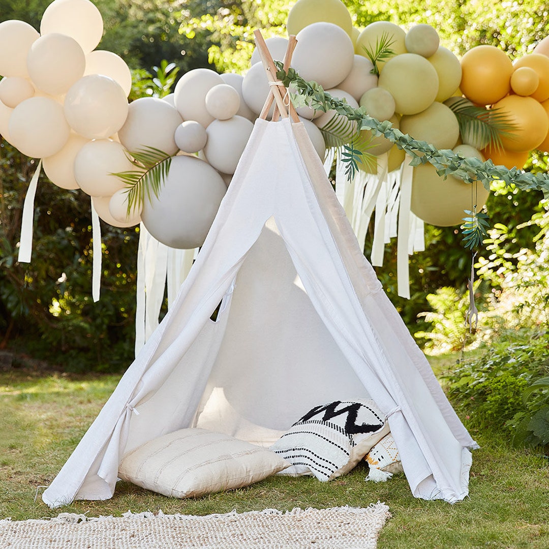 Sleepover Party Backyard Tent Party Ideas Teepee Garden Party Buy