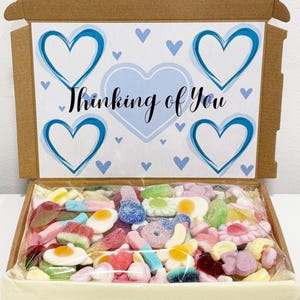 Pick and Mix Sweet Box, Personalised Sweet Box, Any Occasion Sweetbox, Birthday, Anniversary, Hen Party, Congratulations, Letterbox Sweets