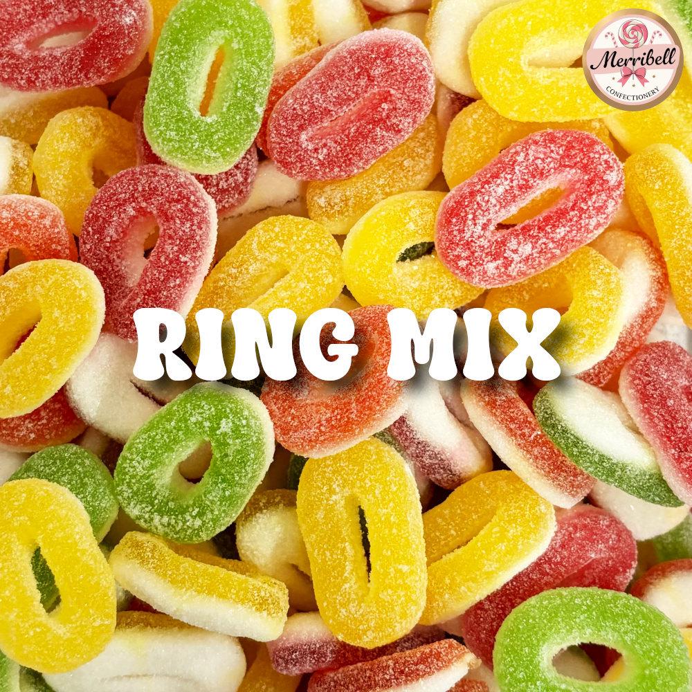 Ring Shaped Sweets Mix, Pick and Mix Candy Gift Bag, Sweet Pouch, Party ...