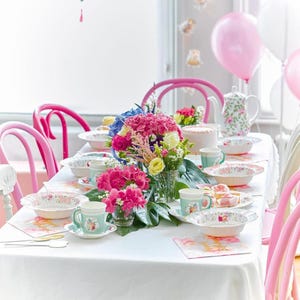 12 Floral Paper Bowls, Floral Party Decorations, Afternoon Tea Party, Floral Birthday Party Tableware, Dessert Bowls, Baby Shower, Wedding