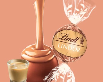 Lindt Irish Cream Milk Chocolate Truffles, Lindt Chocolate Gifts, Lindt Chocolate Truffles, Wedding Sweet Bags, Christmas, Hen Party Favours