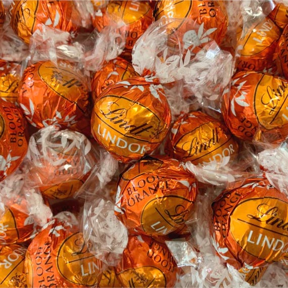 Lindt Blood Orange Chocolate Truffles, Lindt Chocolate Gifts