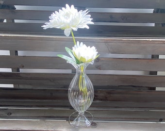 Glass Bud Vase Decor, Rustic Wedding Decor, Wedding Centrepiece, Wedding Table Decorations, Wedding Vase Centrepiece, Wedding Flower Holder