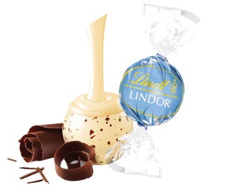 Lindt Stracciatella White Chocolate Truffles, Lindt Chocolate
