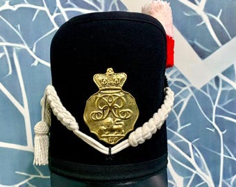 New Napoleonic British Shako Hat with Cord Reproduction (Free Shipping)