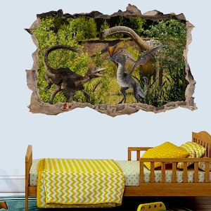 Dinosaurs  Old World Forest Wall Sticker Decal Mural Poster Decor 696