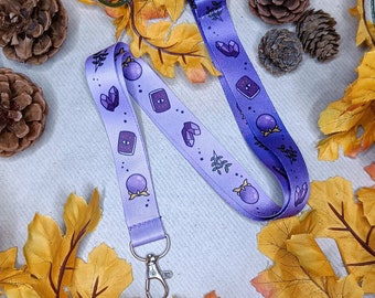 Witchy vibes Lanyard - with safety break away clip