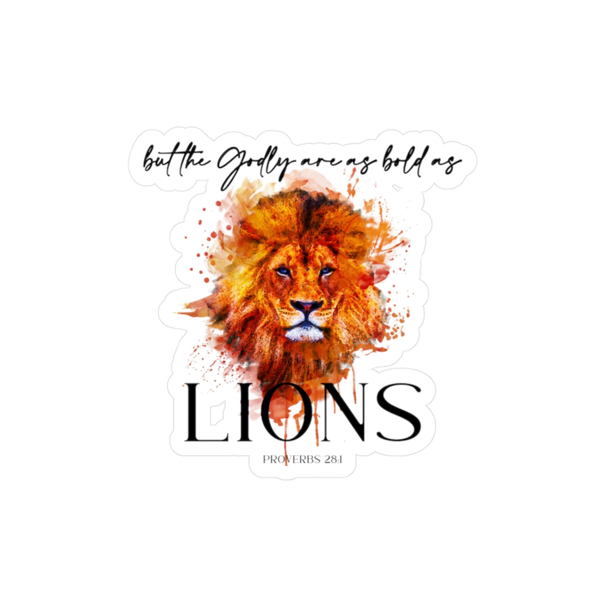 Roaring lion sticker - Etsy België, image size:2048x2048