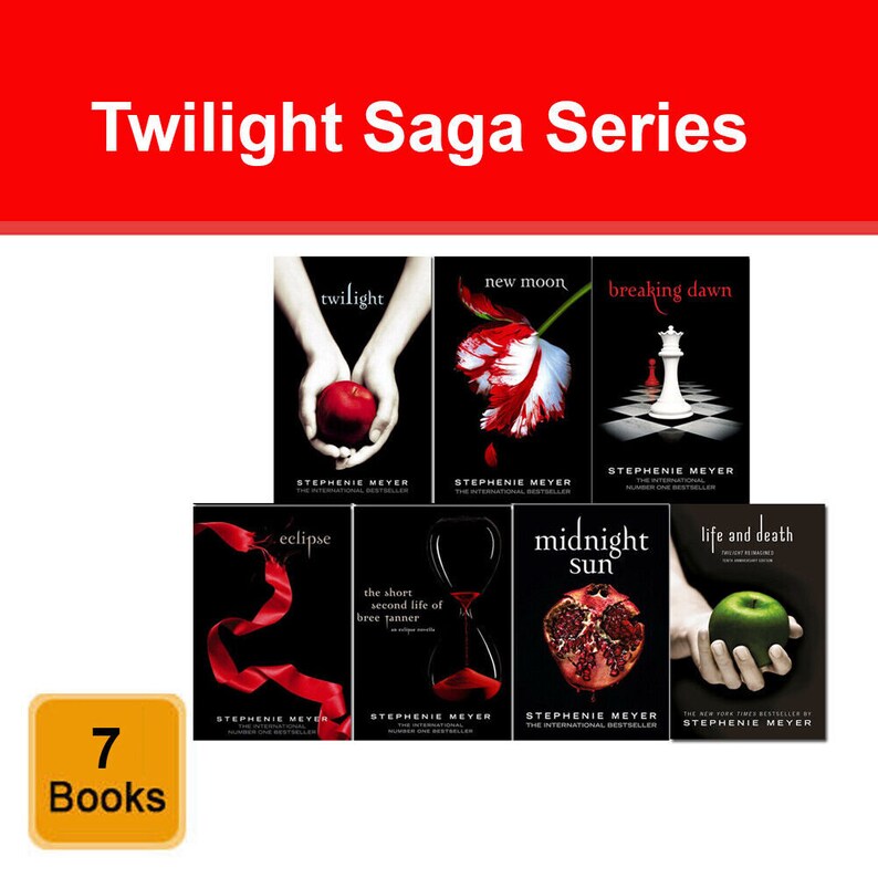 The Twilight Saga Complete Collection. Ebooks in Epub. Bonus Etsy