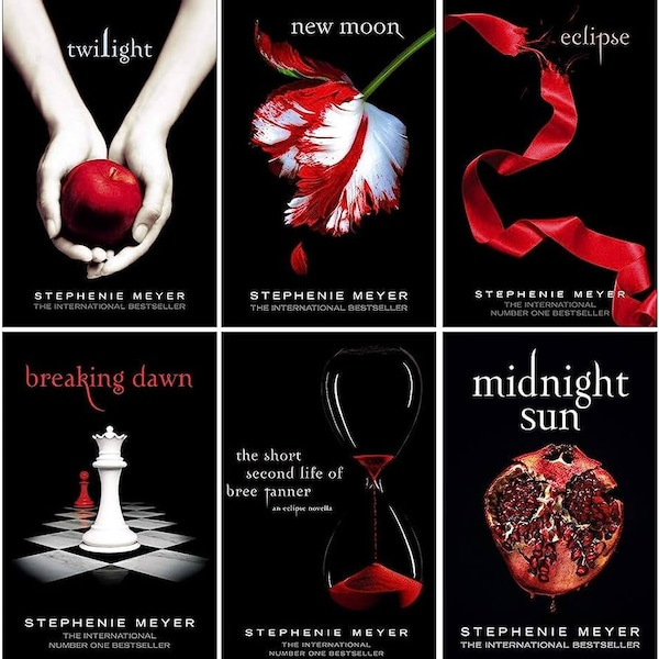Collection complète de la saga Twilight. Ebooks en version électronique. + Bonus !!!