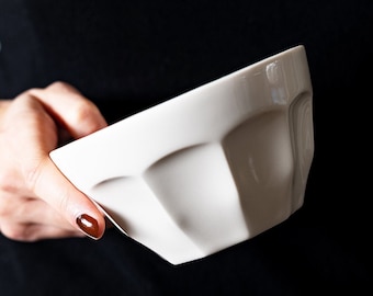 Handmade Ceramic Latte Bowl