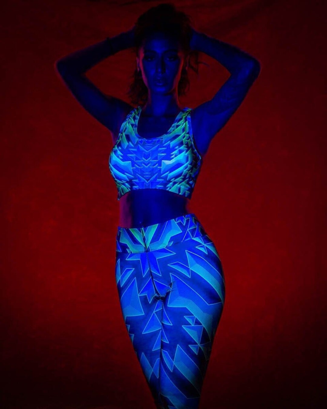 UV Reactive Clothing Rave Clothing Sacred Geometry Etsy