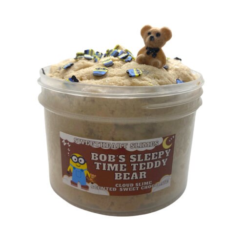 Bob s Sleepy Time Teddy Bear Cloud Slime Etsy
