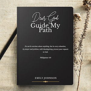 Personalized devotional journal for women, Christian notebook for Women, Custom Bible Study Gifts, Unique Christian Gift Ideas