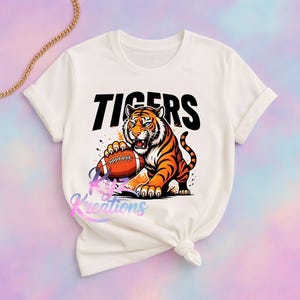 Tigers PNG, Tigers game day PNG, Tiger mascot design, game days sports design
