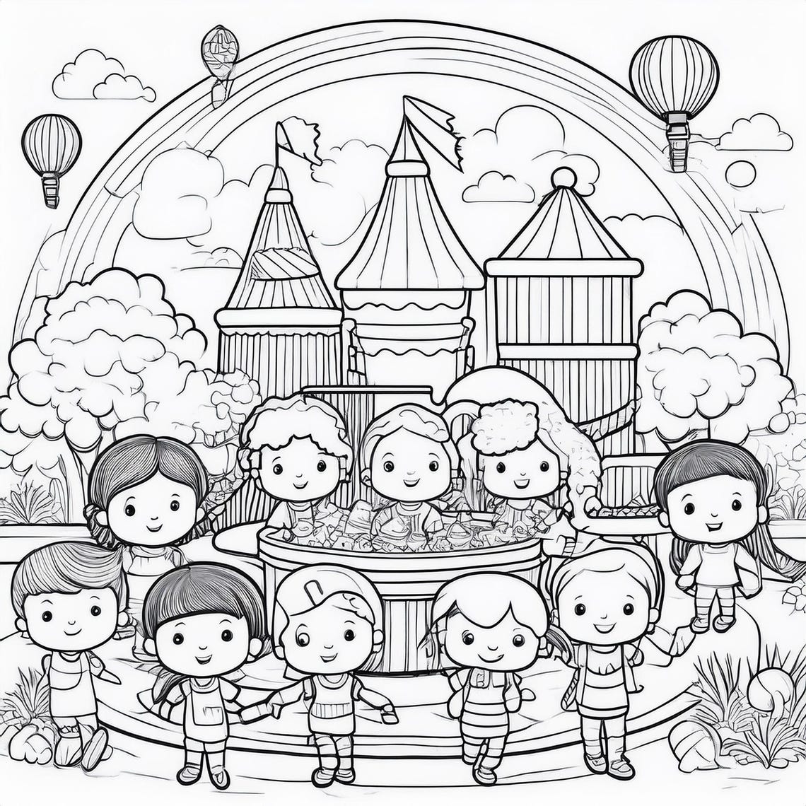 Children At The Theme Park class One Etsy children-at-the-theme-park-class-one-etsy