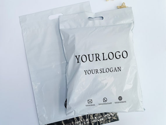 Personalized Poly Mailer With Handle custom Shipping Bags With Logo Printed mailing Bag for Clothing Packing shipping Bags With Logo Printed Etsy
