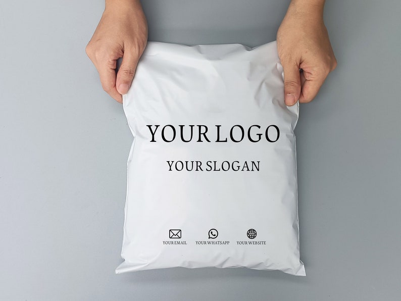 Personalized Poly Mailer.custom Shipping Bags With Logo for - Etsy