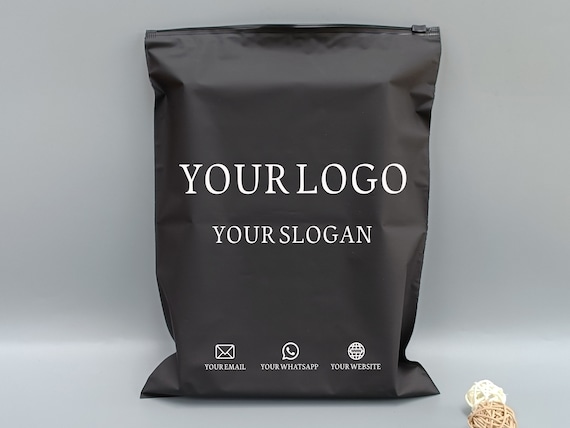 Custom zipper bags with logo hotsell