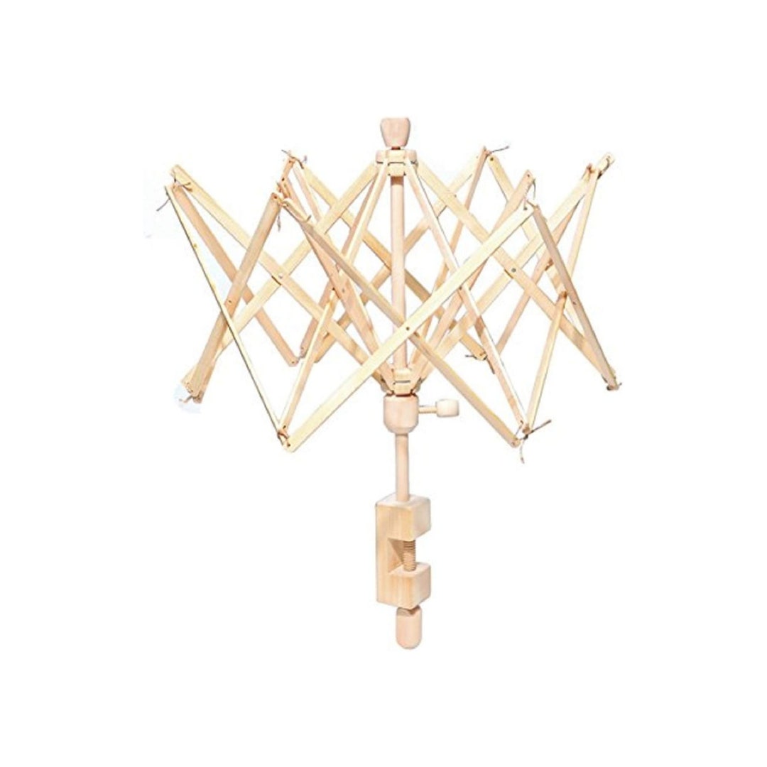 Tabletop Amish Style Wooden Yarn Swift 2.56 Feet Etsy