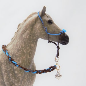 Classic scale Dark Heart model horse halter