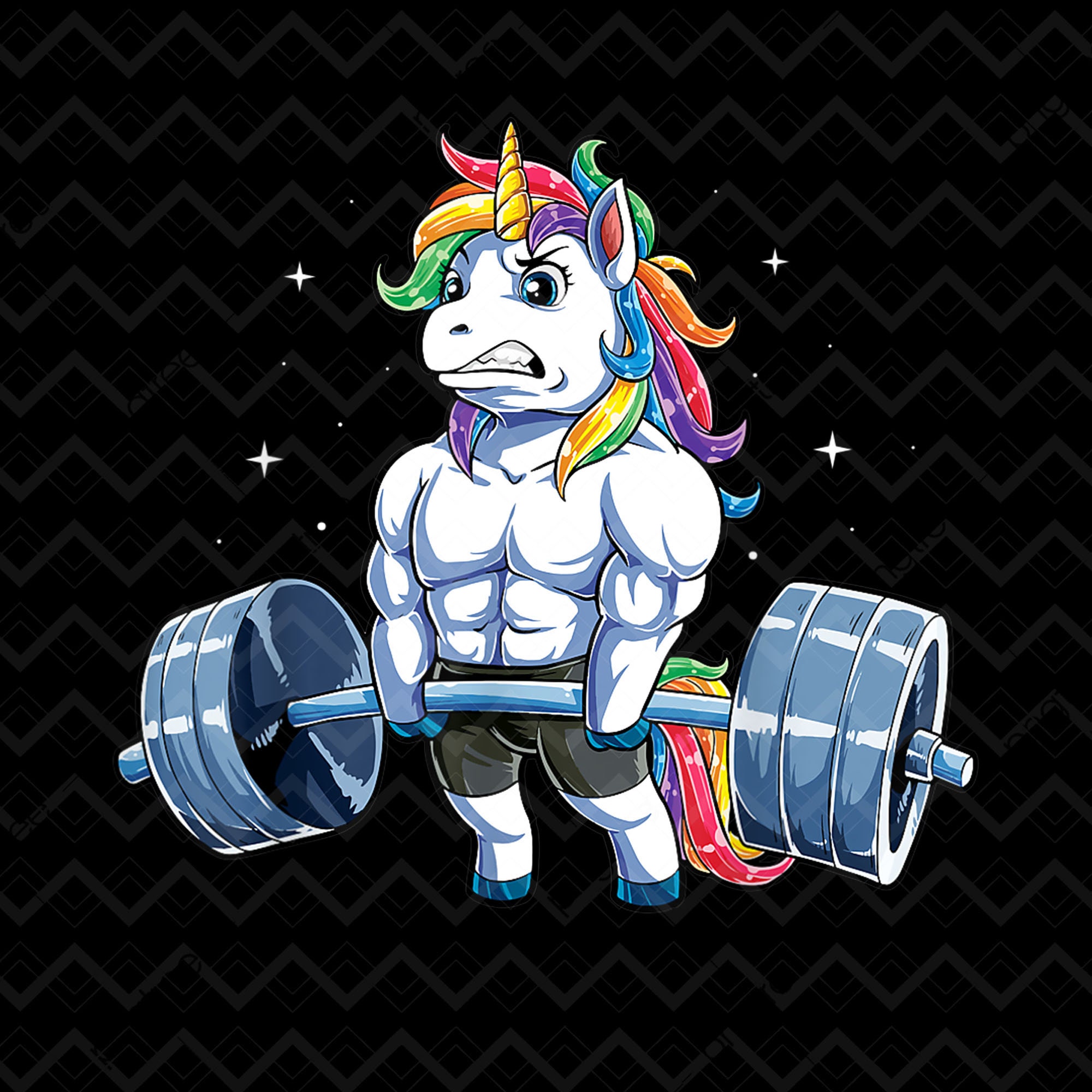 Birthday Unicorn PNG Unicorn Weightlifting Png Unicorn - Etsy