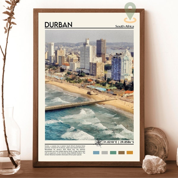 South Africa Wall Art Durban Etsy