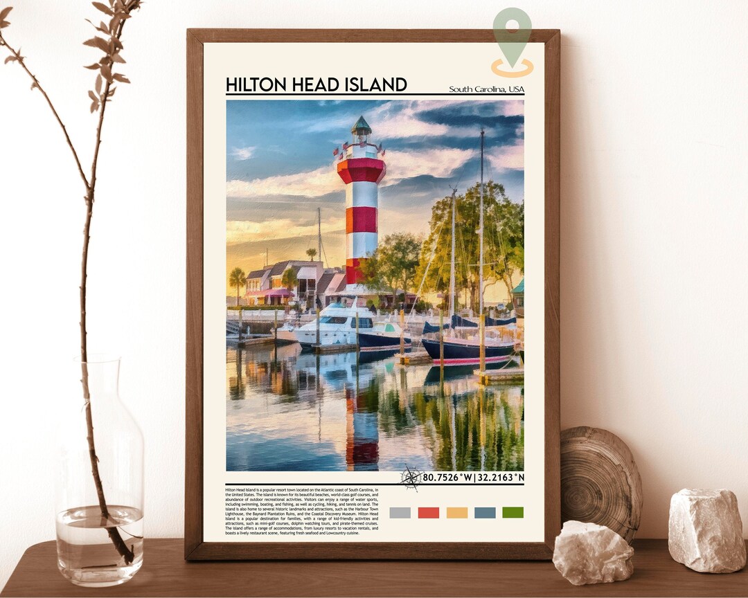 Hilton Head Island Print Hilton Head Wall Art Hilton Head Etsy