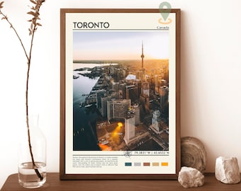 Toronto Print, Toronto Art, Toronto Poster, Toronto Photo, Toronto Poster Print, Toronto painting, Georgia Travel poster, Toronto Wall Art