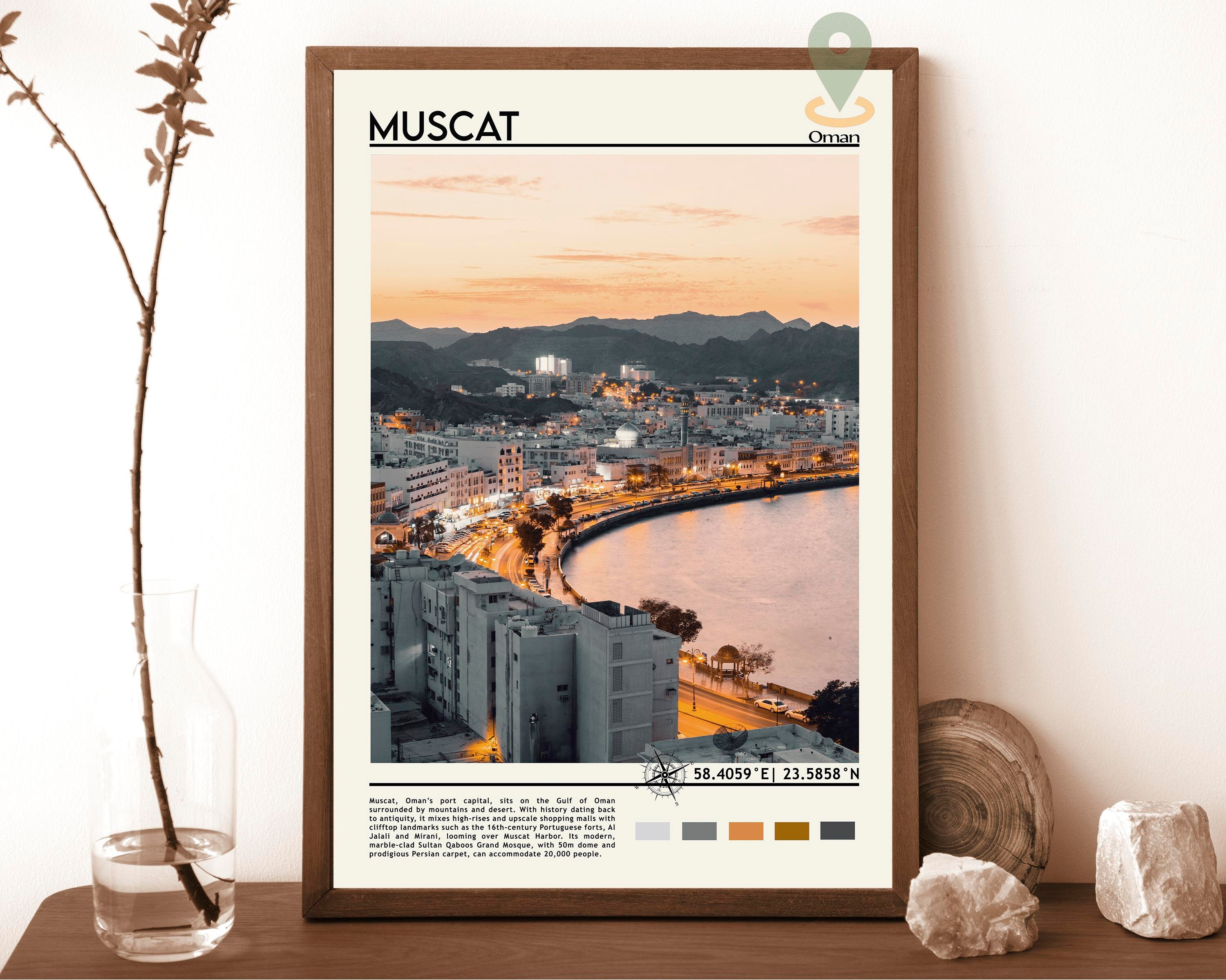 Muscat Poster - Etsy