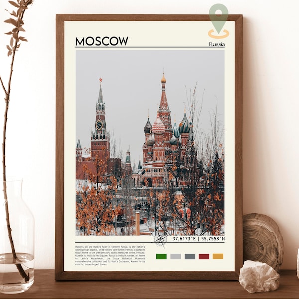 Moscow Print, Moscow Poster, Moscow Wall Art, Moscow Travel, Moscow art print, Moscow artwork, Moscow Photo, Moscow Russia Print, Russia