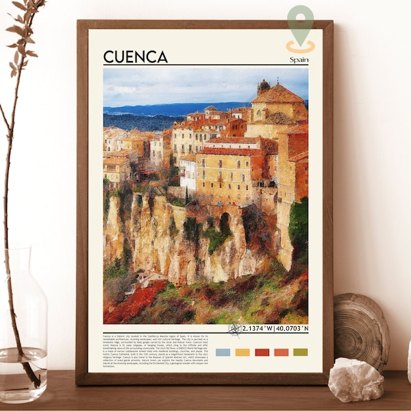 Cuenca Print, Cuenca Poster, Cuenca Wall Art, Cuenca Travel, Cuenca art print, Cuenca artwork, Cuenca Photo, Cuenca Spain Print