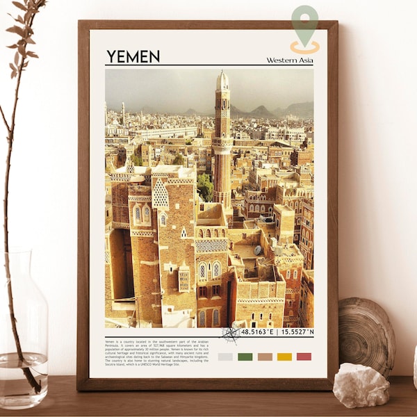 Yemen Print, Yemen Photo, Yemen Poster, Yemen painting, Yemen artwork, Yemen city, Sanaa poster, Yemen Wall Art, Yemen Wall Art, Yemen decor