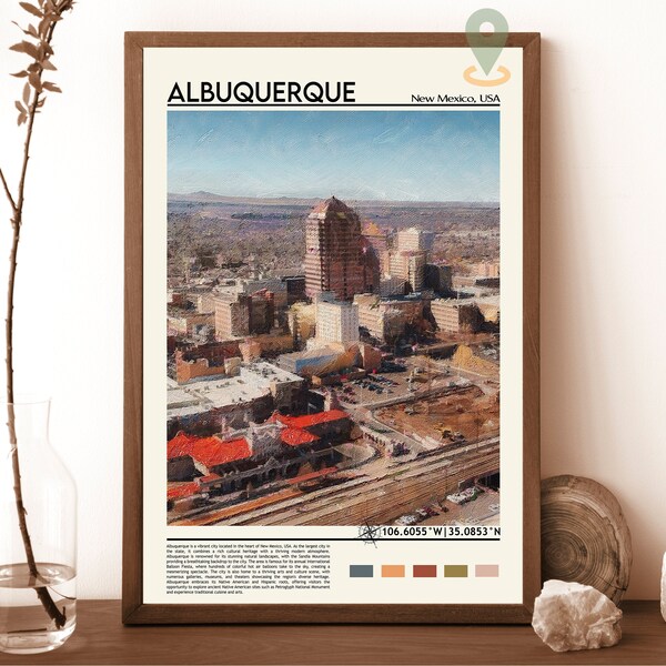 Albuquerque Wall Art Etsy