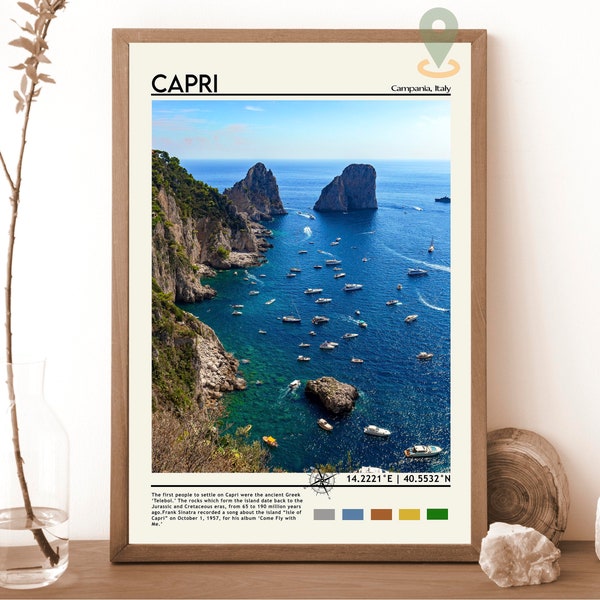 Capri Wall Art Etsy