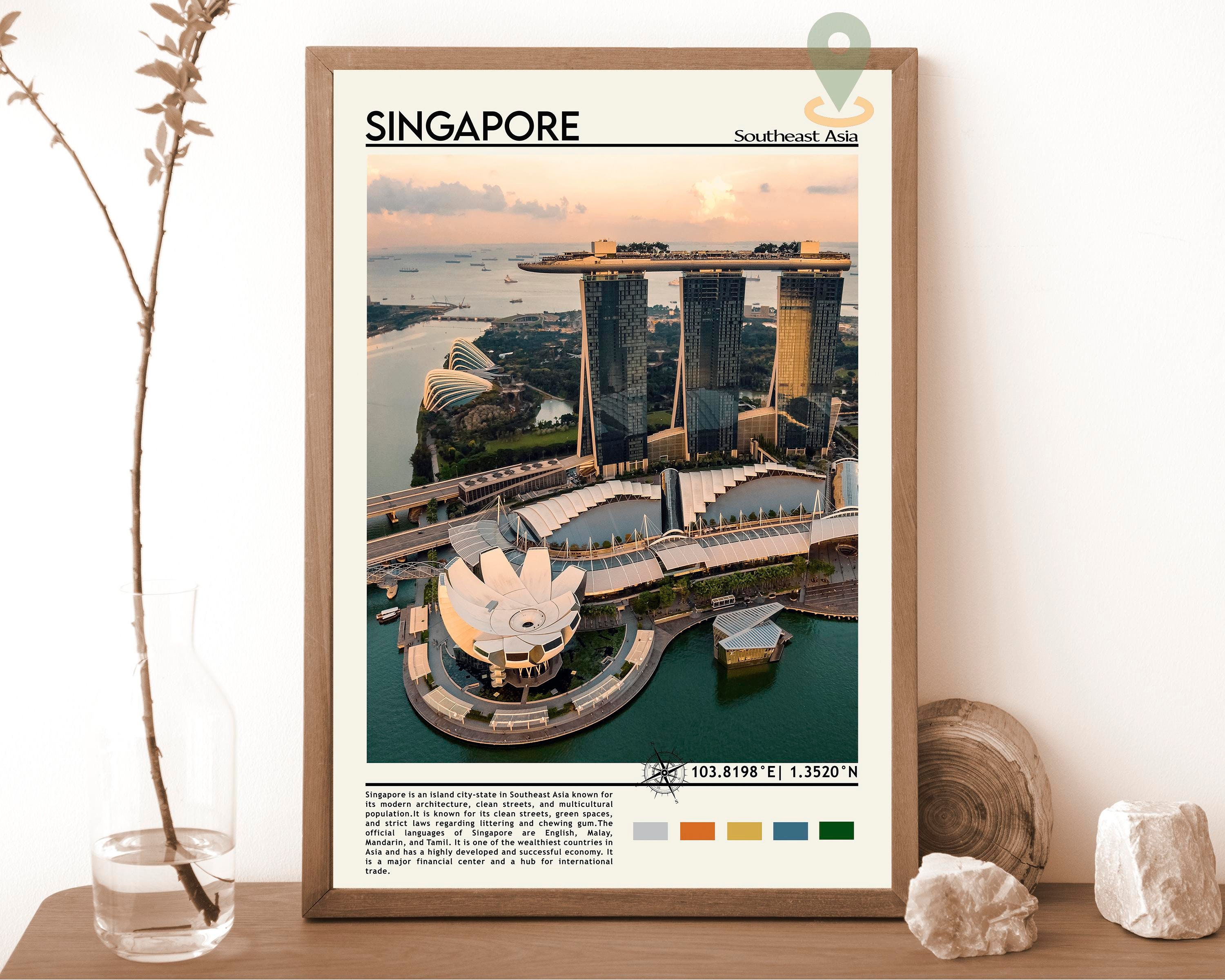 Singapore Poster - Etsy