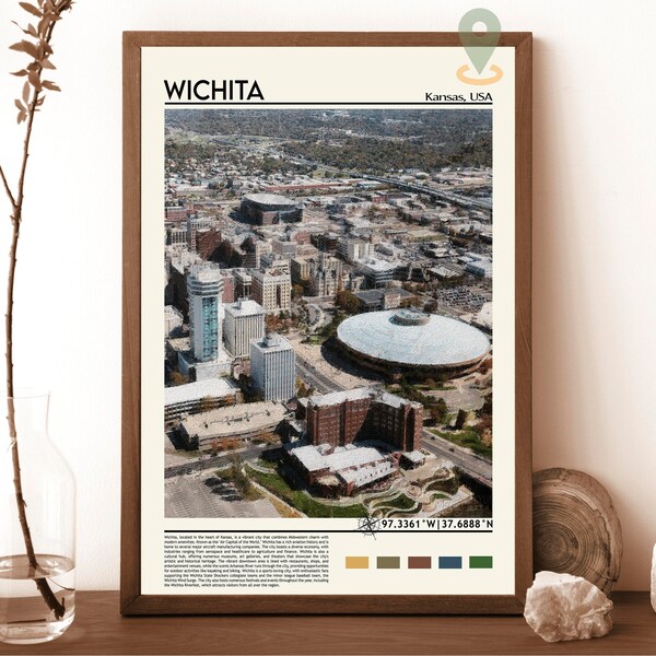 Wichita Poster Etsy