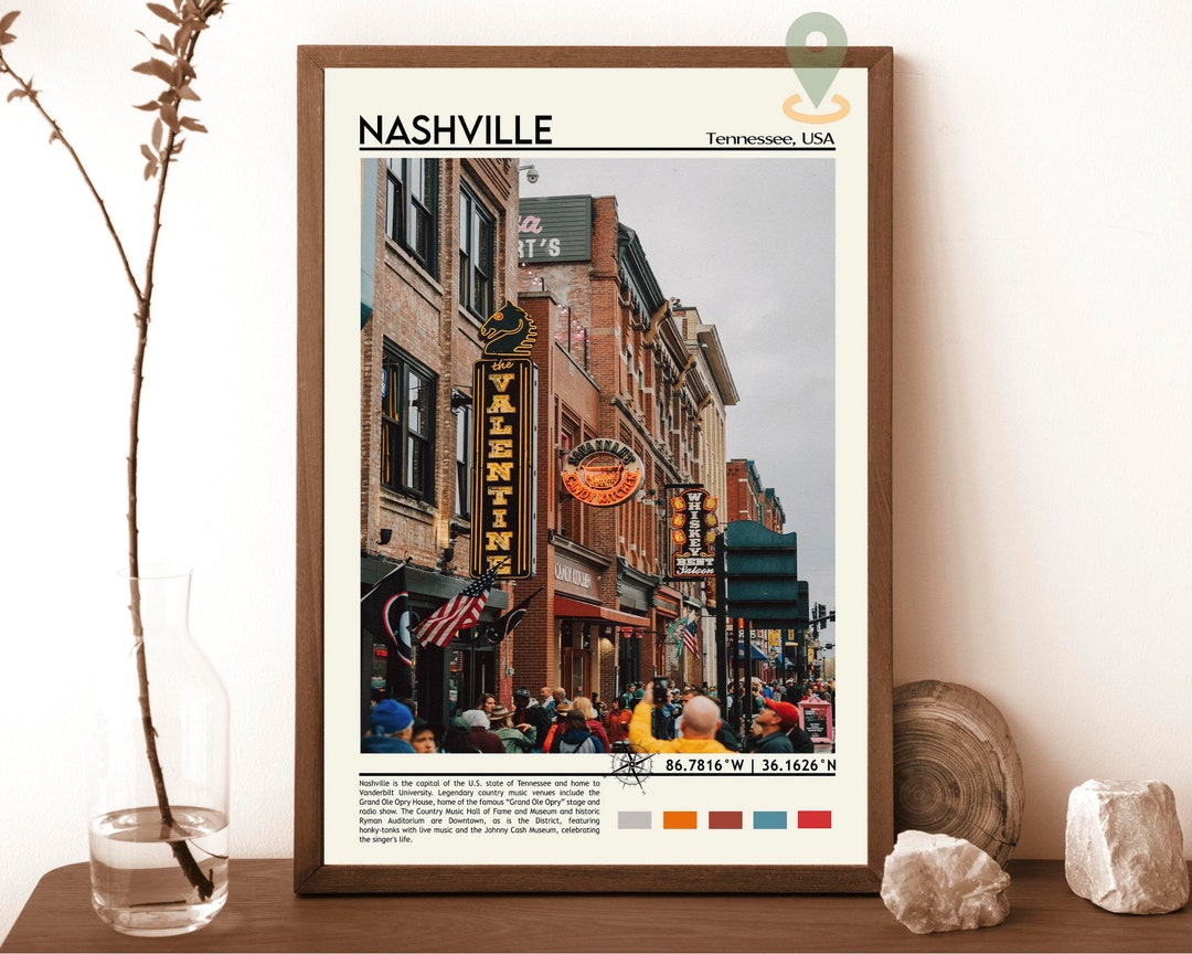 Nashville Print, Nashville Art, Nashville Poster, Nashville Photo, Nashville Poster Print