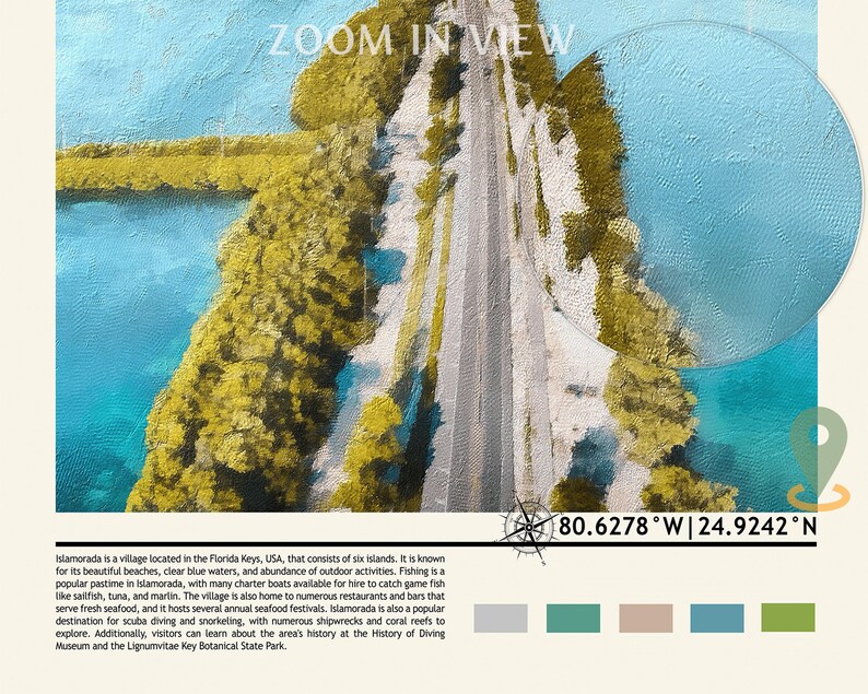 Islamorada Print Islamorada Poster Islamorada Wall Art Etsy