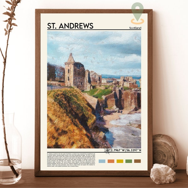 St Andrews Art Etsy