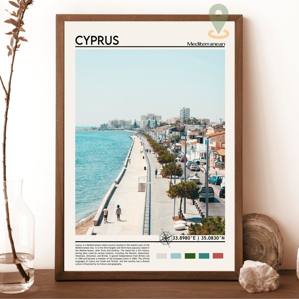 Cyprus Print, Cyprus Photo, Cyprus Poster, Cyprus painting, Cyprus artwork, Cyprus city, Nicosia poster, Cyprus Wall Art, Cyprus Decor