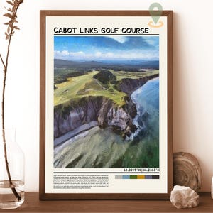 Cabot Cliff-afdruk, Cabot Cliff-poster, Cabot Cliff-kunst aan de muur, Cabot Cliff Travel, Cabot Cliff-kunstdruk, Cabot Cliff-print van Nova Scotia