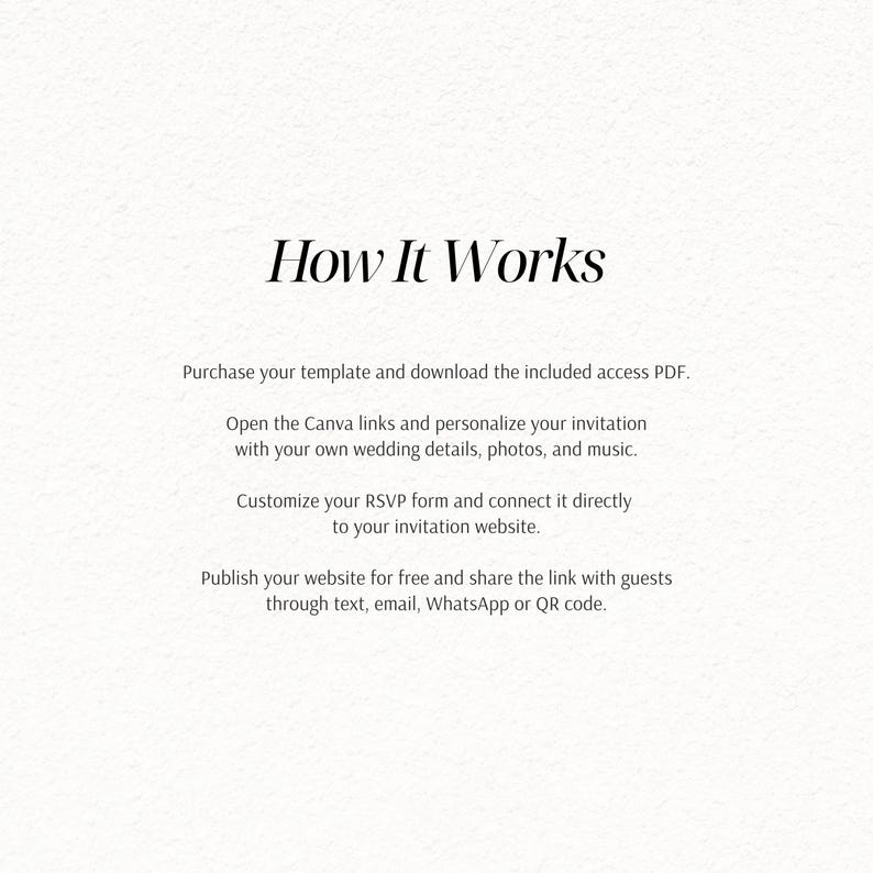 Ivory Luxury Gold Lace Wedding Website Template with RSVP | Editable Canva Digital Invitation (Instant Download) image 12