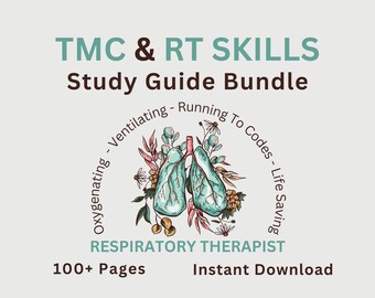 TMC RT Skills Study Guide Respiratory Therapist Guide Respiratory Care Practitioner Respiratory Therapist Multiple Choice CSE New Grad