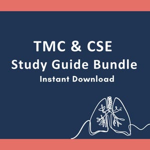 Pacote de guias de estudo TMC e CSE Terapia respiratória Terapeuta estudante Exame de simulação clínica de múltipla escolha Terapia respiratória