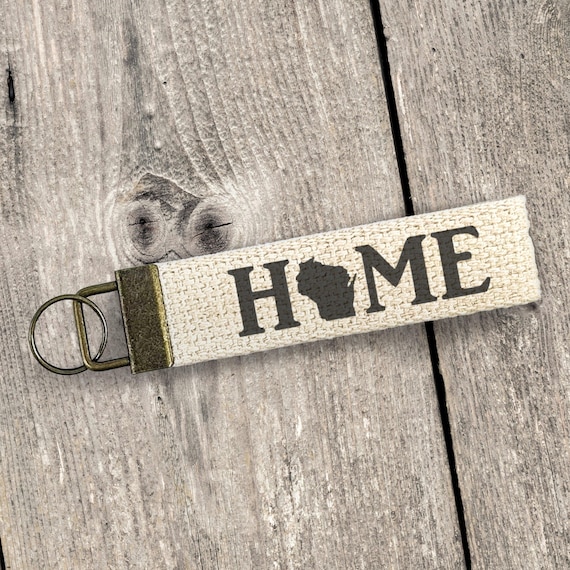 Custom canvas keychain best sale