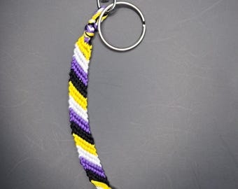 Nonbinary Pride Schlüsselanhänger
