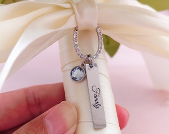 Personalized Bridal Bouquet Charm, Engraved Bouquet Charm Gift, Something Blue for Bride, Memorial Brooch Pin, Wedding Date Gift